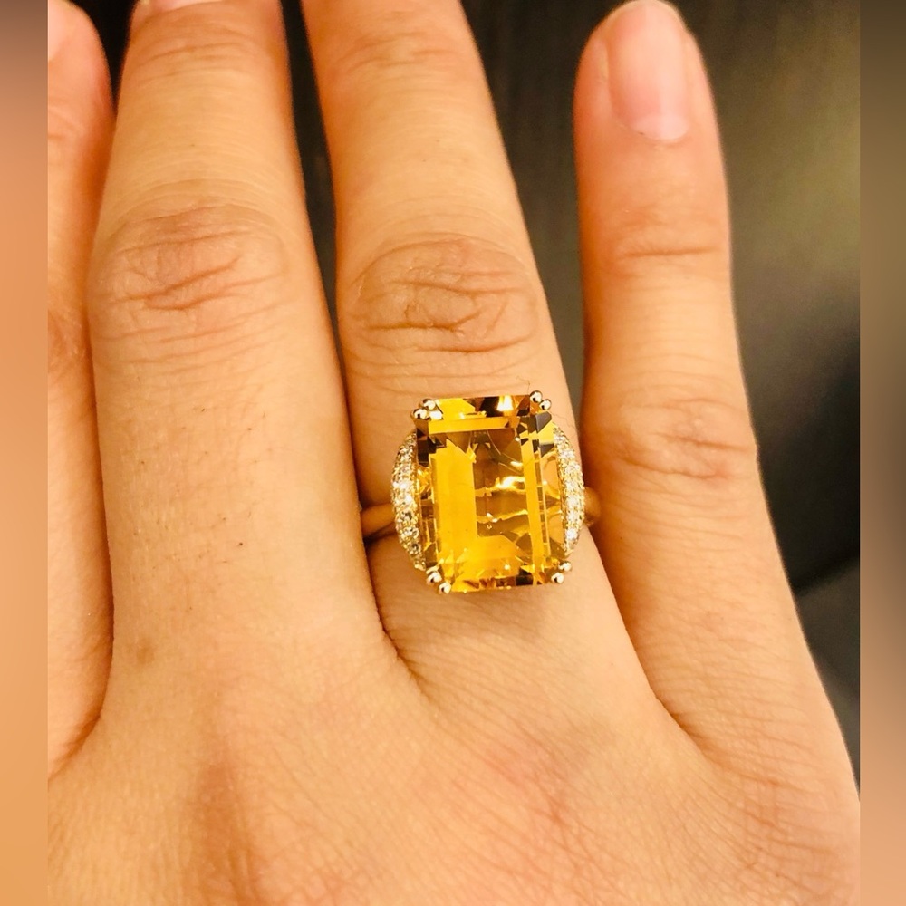 Effy Citrine Ring